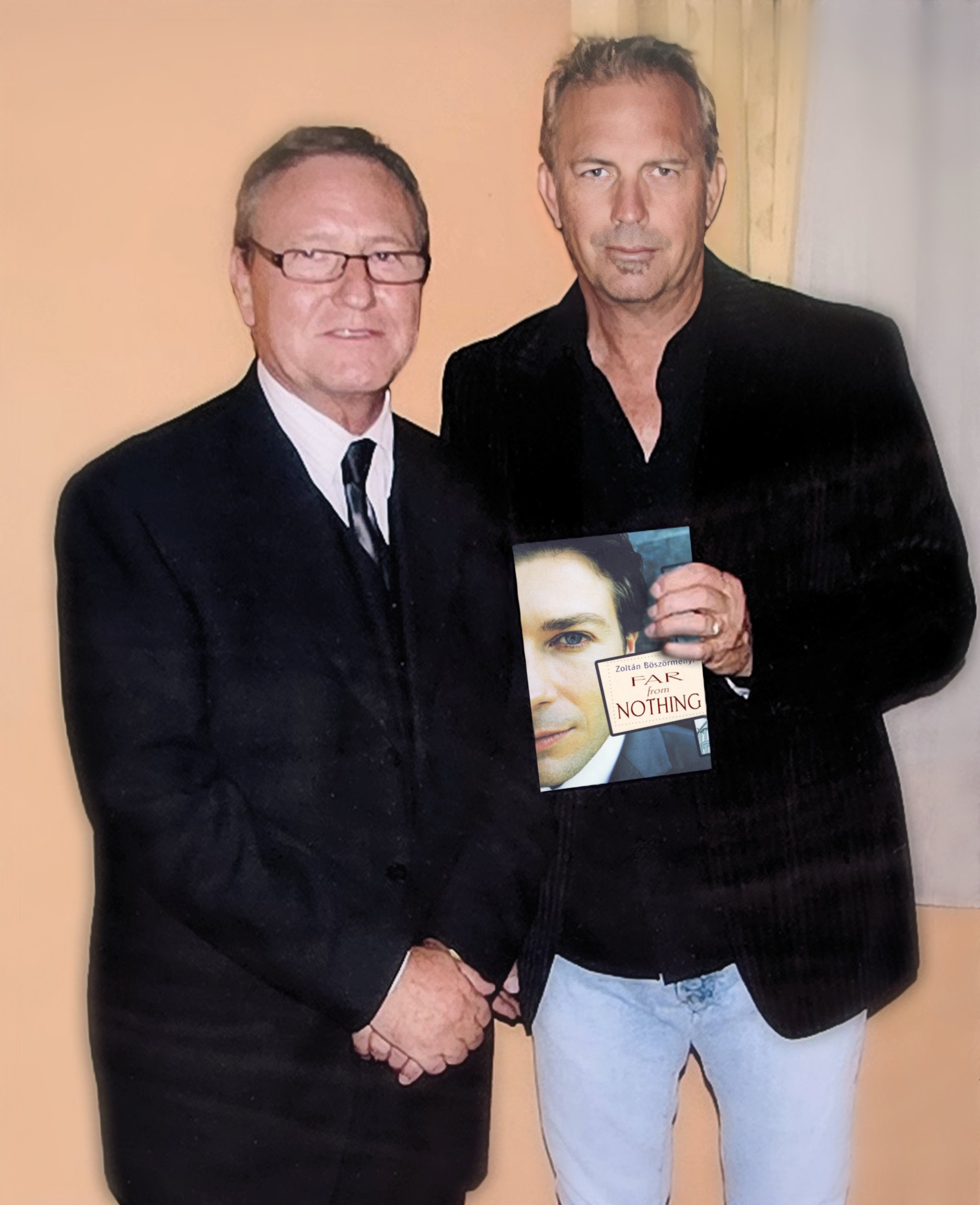 Böszörményi Zoltán és Kevin Costner