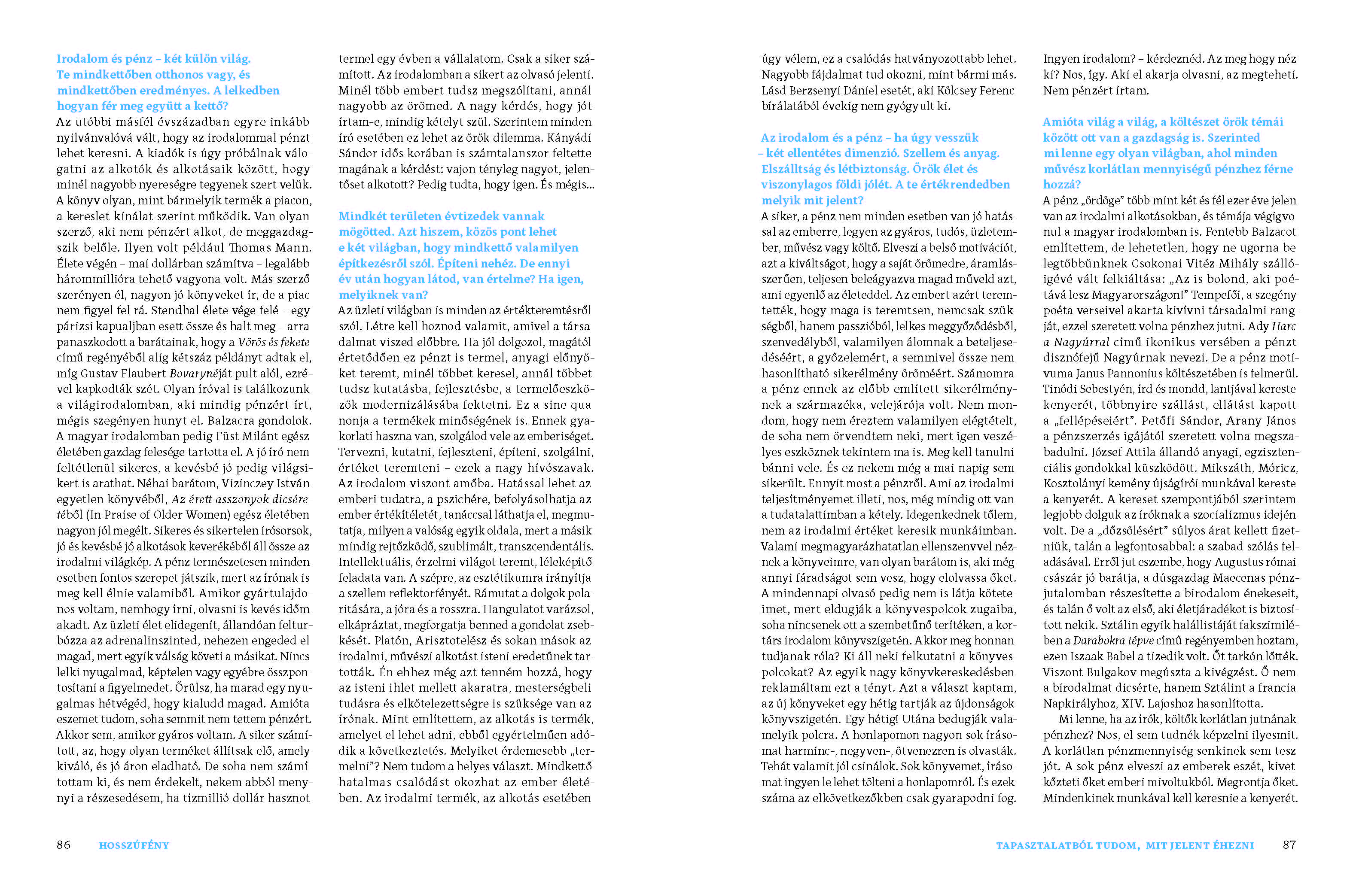 Magyar Kultúra Interjú