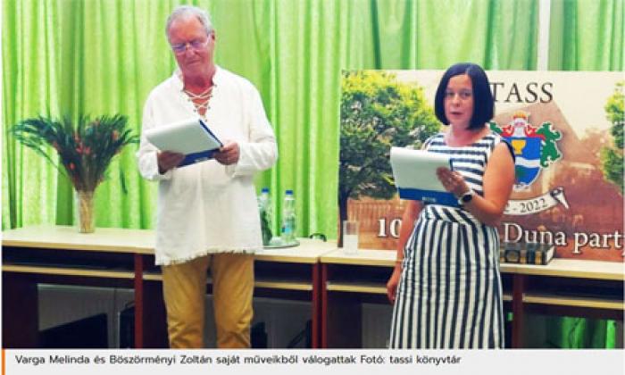 Gulyás Sándor: Neves irodalmárokat láttak vendégül a tassi könyvtárban